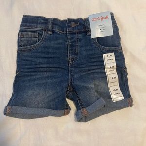 Cat and jack girls 18 month jeans shorts